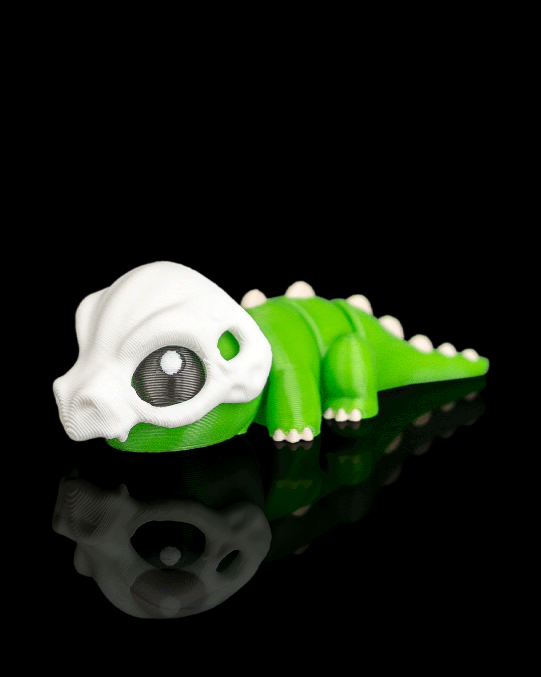 Bonehead Rex – Flexibele 3D Dino Sleutelhanger