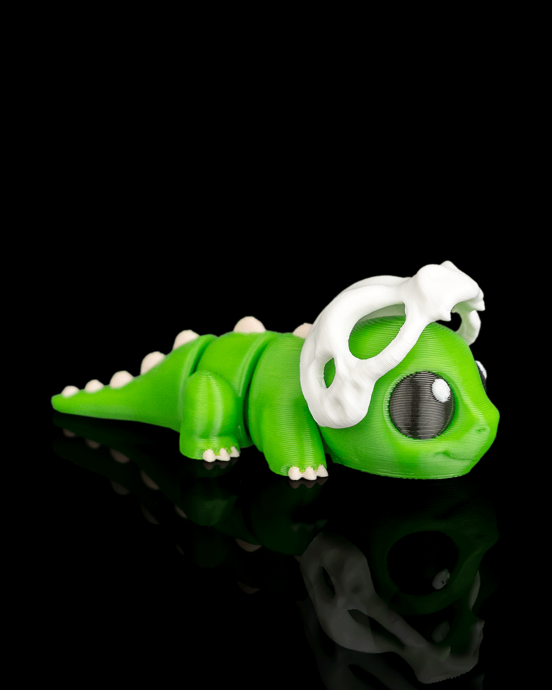 Bonehead Rex – Flexibele 3D Dino Sleutelhanger