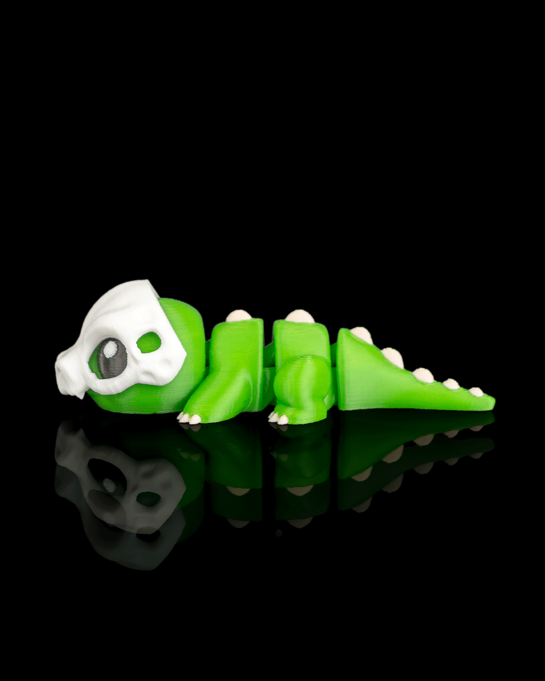 Bonehead Rex – Flexibele 3D Dino Sleutelhanger